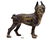 HUBLEY COLD PAINTED CAST IRON BOSTON TERRIER DOG