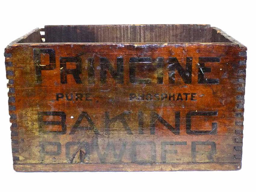 OLD VIRGINIA BAKING POWDER ADVERTISING CRATE (1 of 3)
