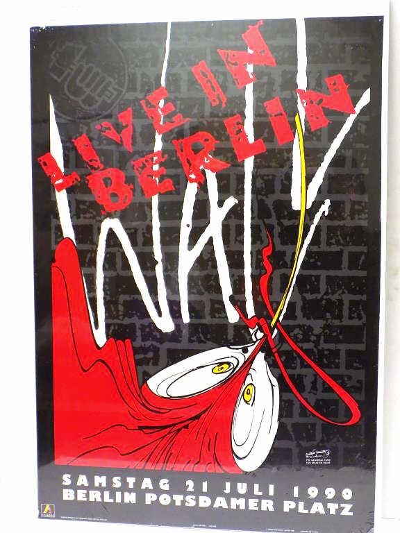 PINK FLOYD - THE WALL BERLIN POSTER SAMSTAG (1 of 2)