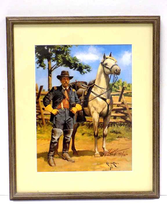 KEITH ROCCO - CIVIL WAR GENERAL SIGNED LITHOGRAPH (1 of 4)