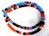 PAIR AFRICAN ZULU ARTISAN MADE BEADED NECKLACES - 2