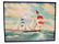 PASKHAM ? - SAILBOATS HAND COLORED LITHOGRAPH