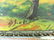 PAIR SMALL LANDSCAPE PAINTINGS SIGNED ILLEGIBLY - 4