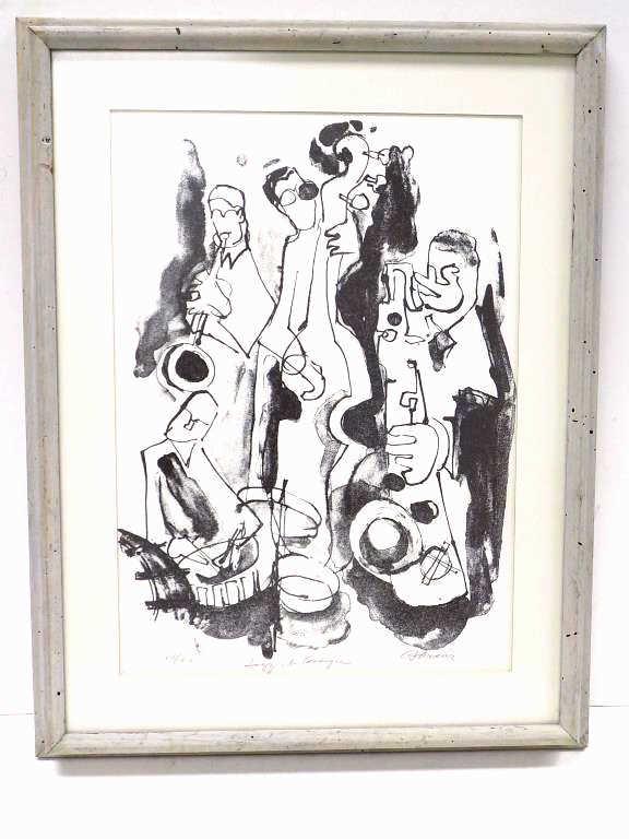 ARCHER - JAZZ AT CARNEGIE SIGNED LITHOGRAPH (1 of 5)