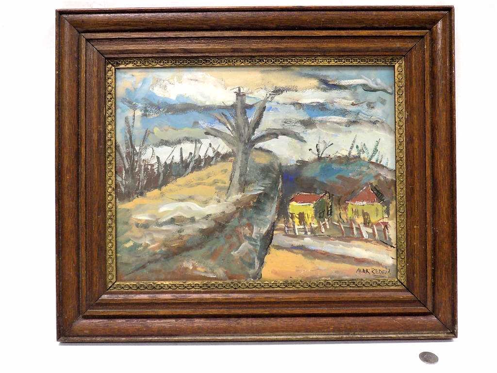 ALEXANDER REDEIN - MODERNIST LANDSCAPE PAINTING (1 of 3)