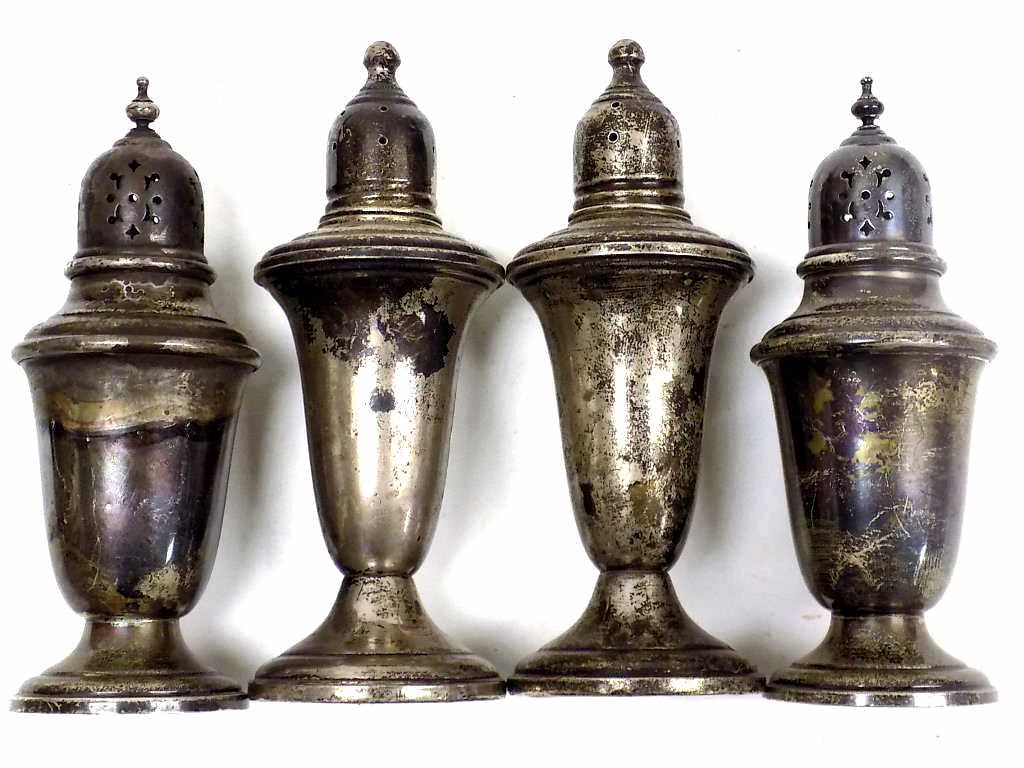 STERLING SILVER SHAKERS LOT (1 of 1)