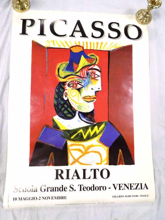 PICASSO RIALTO ITALIAN EXHIBITION POSTER (1 of 3)