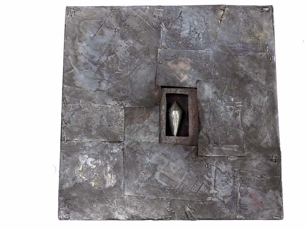 MIDCENTURY MODERN MIXED MEDIA SCULPTURE (1 of 3)