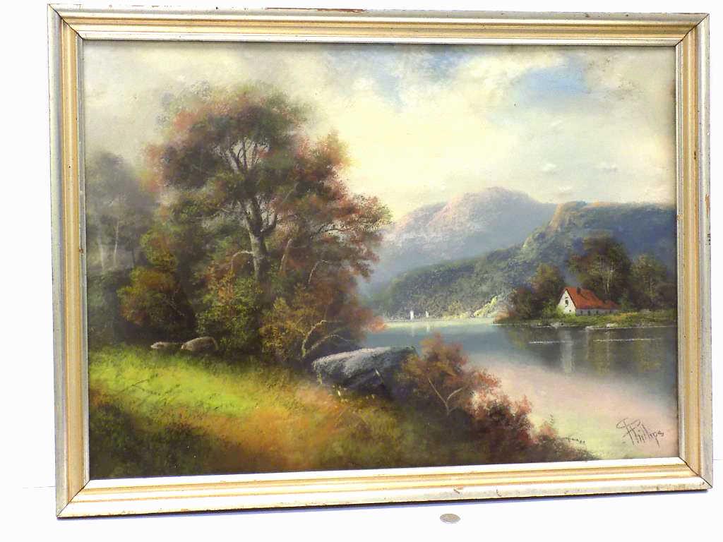 PHILLIPS - HUDSON RIVER VALLEY PASTEL PAINTING (1 of 3)