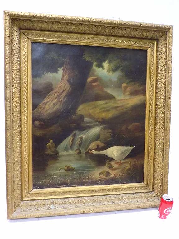 THOMAS W. TOBIN - BIG HUDSON RIVER VALLEY PAINTING (1 of 12)