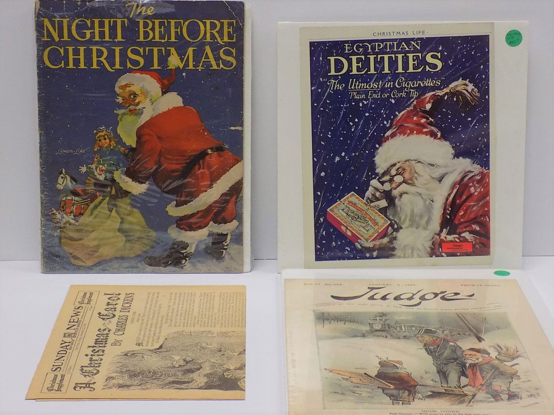 CHRISTMAS RELATED EPHEMERA LOT (1 of 5)