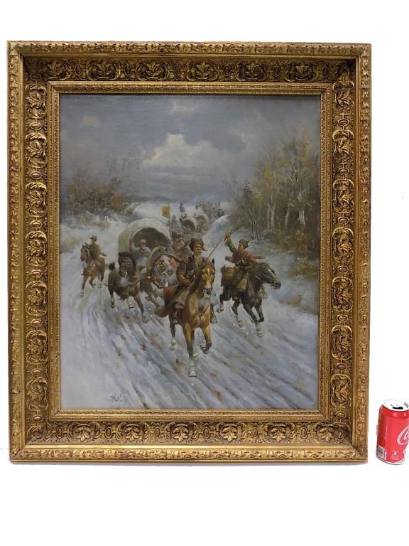KONSTANTIN STOILOV - SIBERIAN CONVOY PAINTING (1 of 19)
