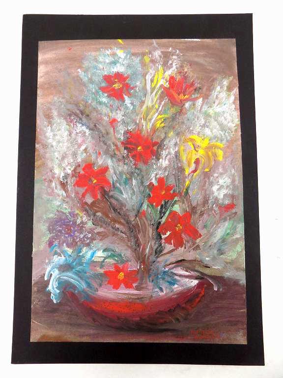 ALFREDO ZALCE - FLOWER STILL LIFE PAINTING (1 of 3)