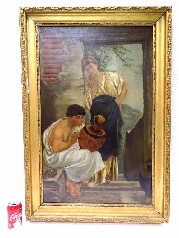 FOSTER - 19TH CENTURY ITALIAN ARTIST PAINTING (1 of 7)