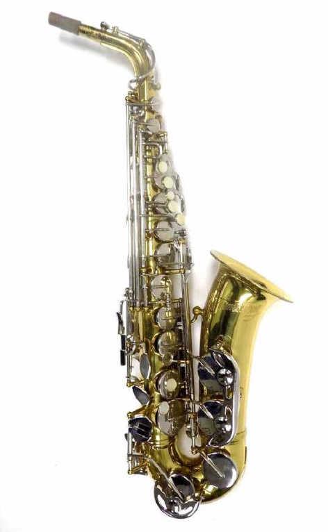 VINTAGE ARMSTRONG BRASS SAXOPHONE W/ CASE (1 of 7)