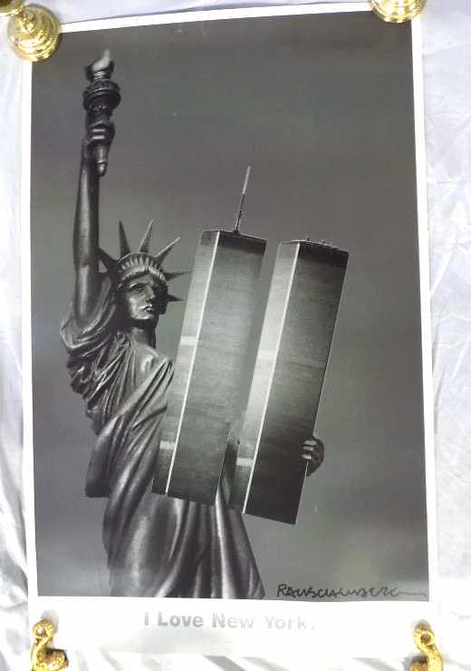 ROBERT RAUSCHENBERG - I LOVE NEW YORK POSTER PRINT (1 of 4)