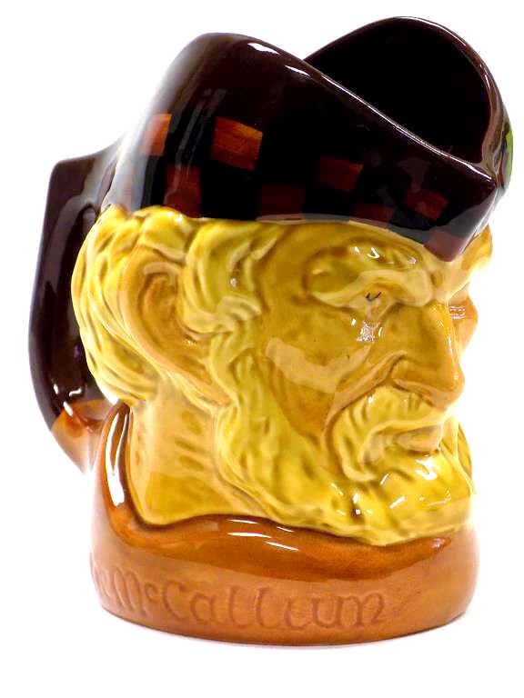 WADE POTTERY THEODORE MCCALLUM HEAD JUG (1 of 3)