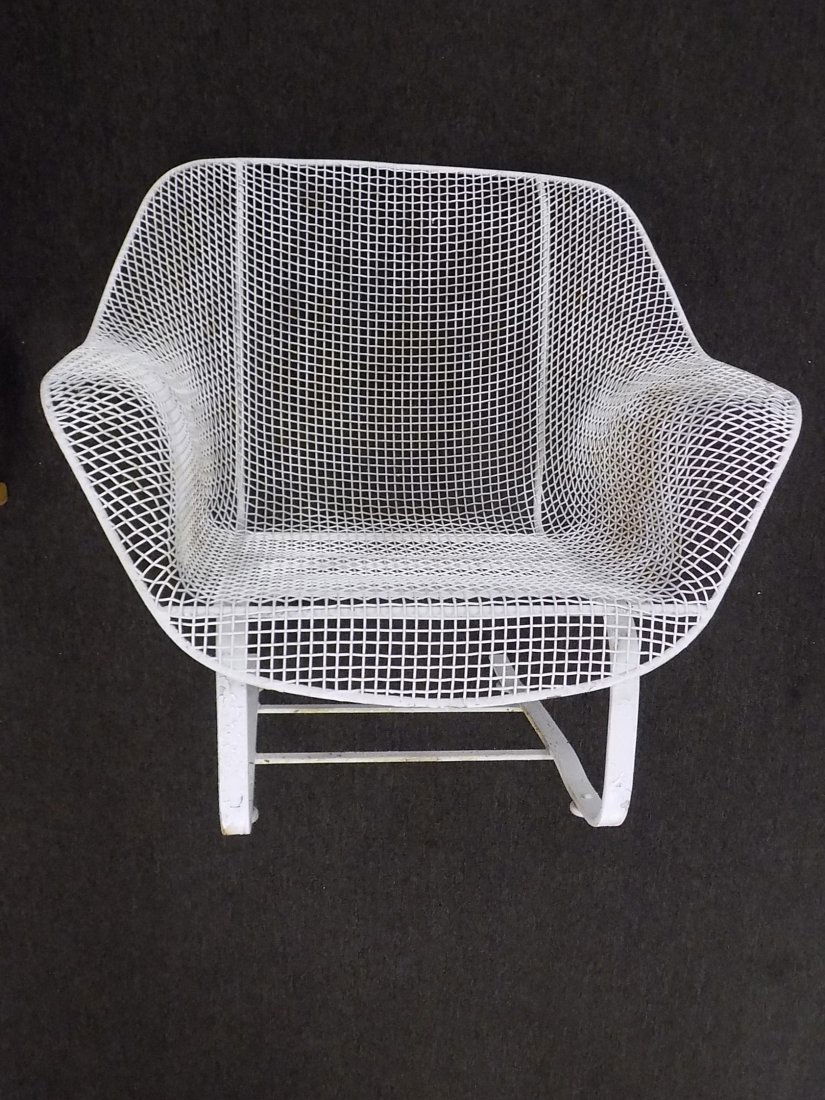 BERTOIA ? MIDCENTURY MODERN ERGONOMIC ARM CHAIR (1 of 2)