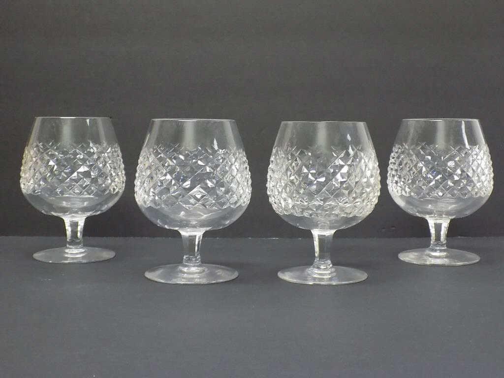 WATERFORD CRYSTAL SET OF BRANDY GOBLETS (1 of 3)
