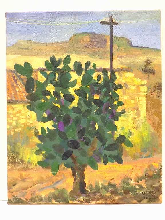 ALFREDO ZALCE - SOUTHWESTERN LANDSCAPE PAINTING (1 of 3)