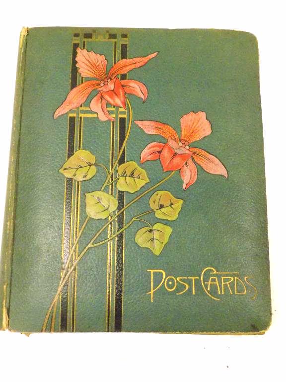FULL ALBUM OF ANTIQUE HOLIDAY POST CARDS (1 of 8)