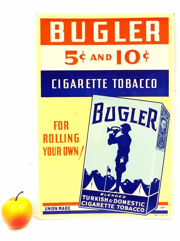 BUGLER CIGARETTE TOBACCO ADVERTISING POSTER 1941 (1 of 3)