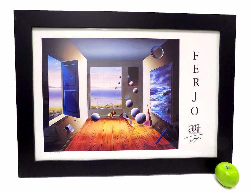 FERJO - SURREALIST SIGNED LITHOGRAPH (1 of 3)