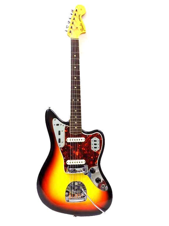 FENDER JAGUAR SUNBURST ELECTRIC GUITAR 1960'S (1 of 11)