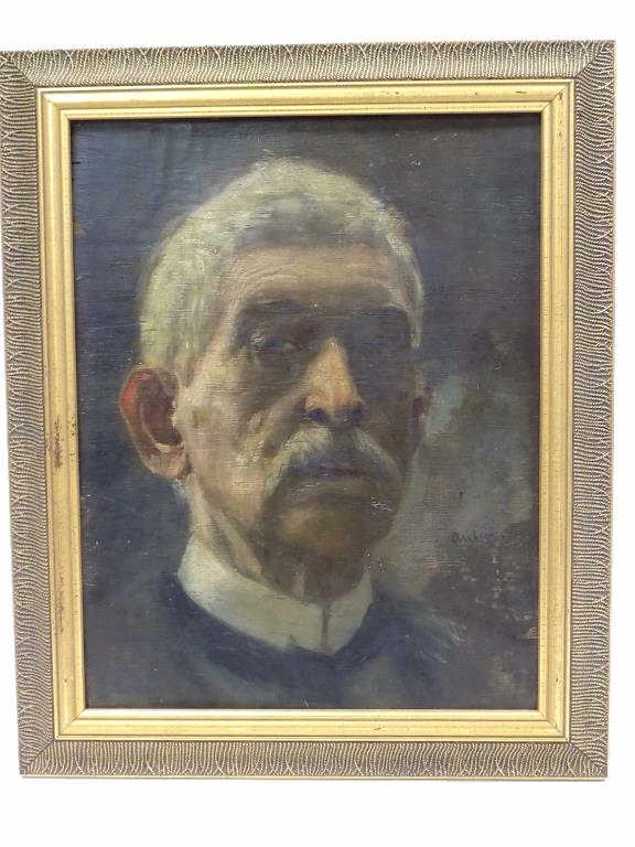 ANTONI PIOTROWSKI - SELF PORTRAIT PAINTING (1 of 6)