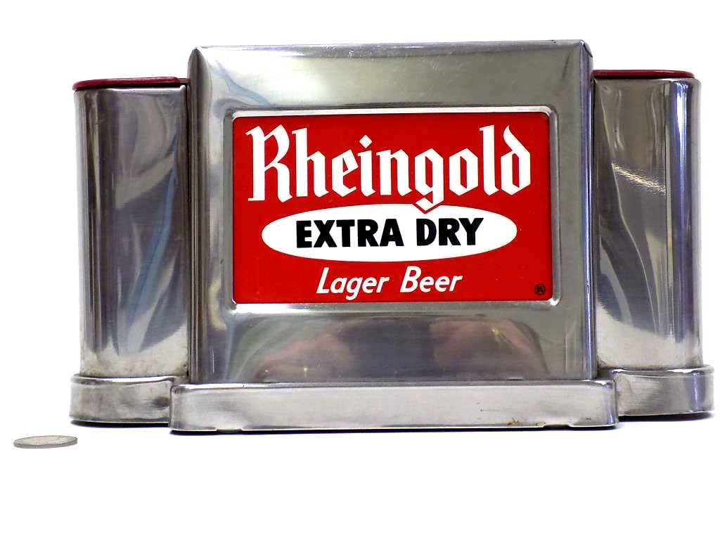 RHEINGOLD BEER ADVERTISING COUNTER DISPLAY (1 of 2)
