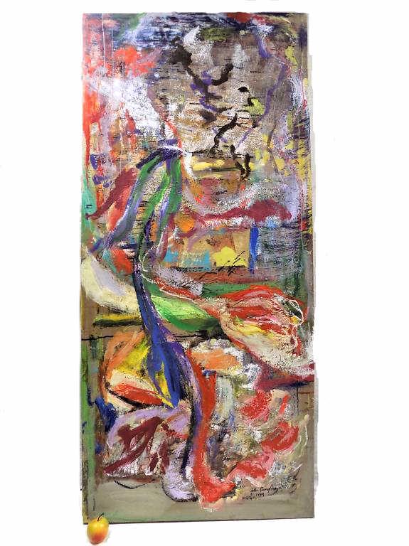 JOHN BEARDMAN - REFLECTIONS ABSTRACT PAINTING (1 of 2)