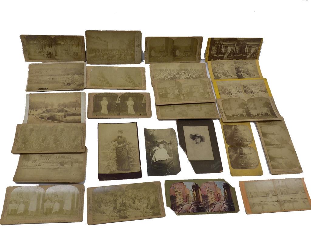ANTIQUE STEREO VIEWS / PHOTOGRAPHS GROUP (1 of 4)