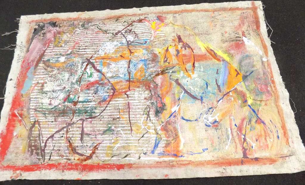 JOHN BEARDMAN - BIG ABSTRACT PAINTING (1 of 3)