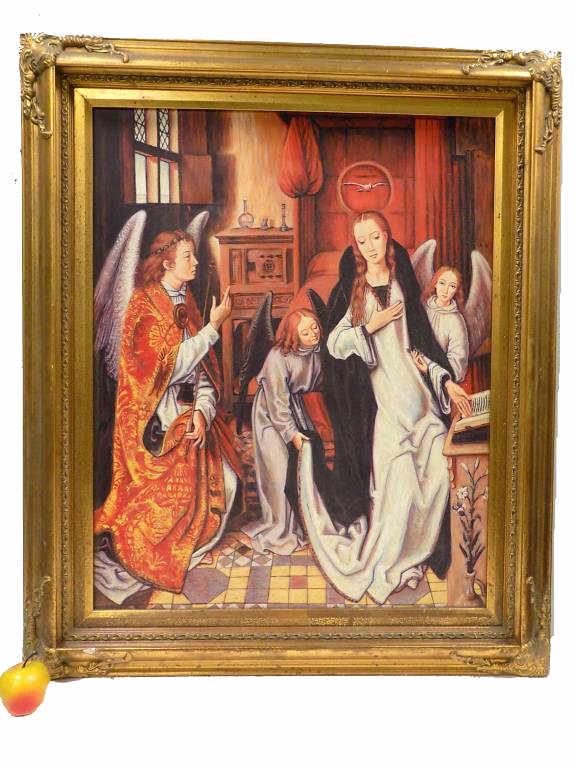 AFTER HANS MEMLING RELIGIOUS ANGELS PRINT (1 of 5)