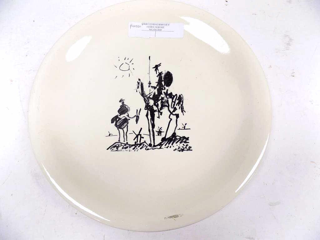 PICASSO - DON QUXIOTE SALINS FRANCE CHARGER (1 of 3)
