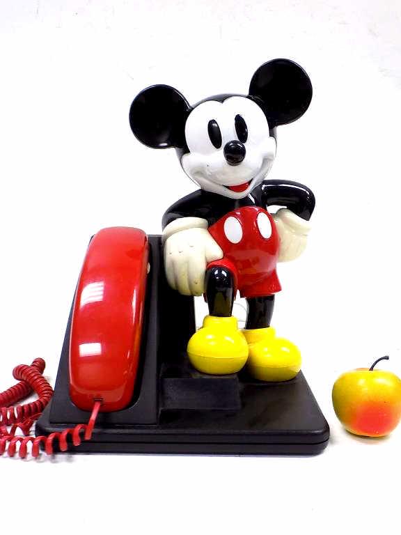 VINTAGE MICKEY MOUSE PROMOTIONAL TELEPHONE (1 of 2)
