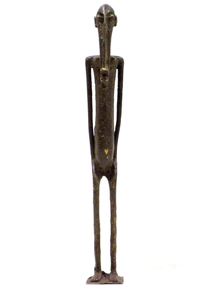19TH CENTURY AFRICAN BRONZE FIGURE (1 of 4)