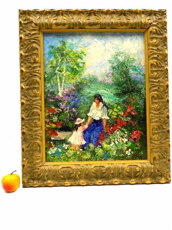 ZAZA MEULI - MOTHER WITH CHILD PAINTING (1 of 9)