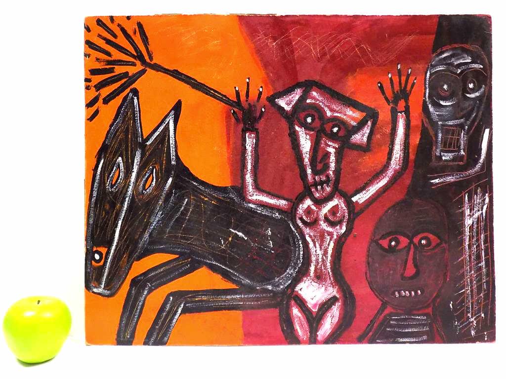 ALEJANDRO SANTIAGO RAMIREZ - FIGURES PAINTING (1 of 4)