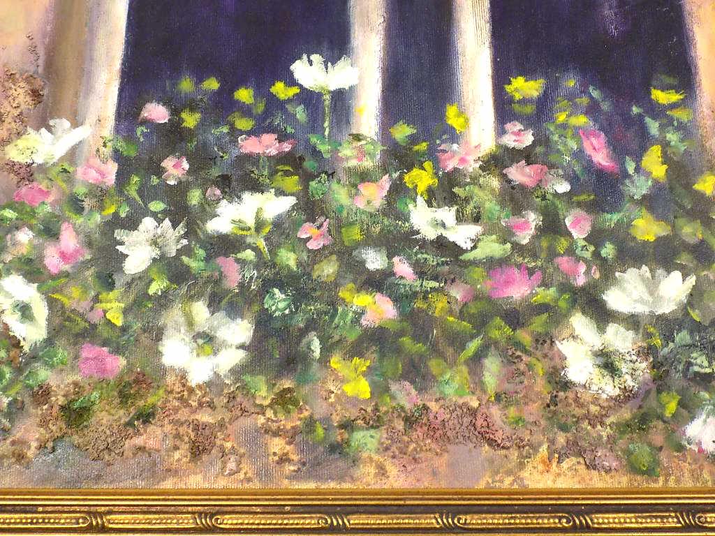 FRANCESCA - WINDOW FLOWERS PAINTING (1 of 3)