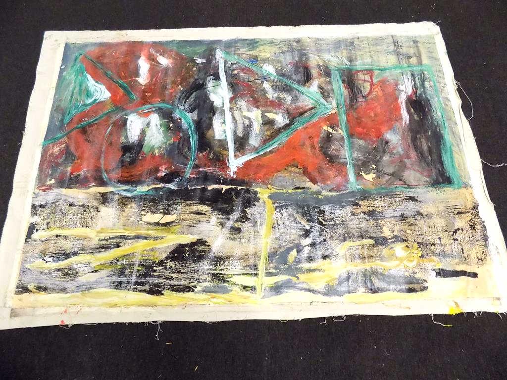 JOHN BEARDMAN - A'S OS OS BSTRACT PAINTING (1 of 4)