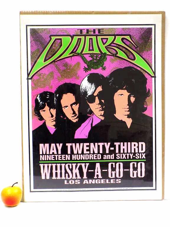 THE DOORS PSYCHEDELIC CONCERT POSTER (1 of 2)