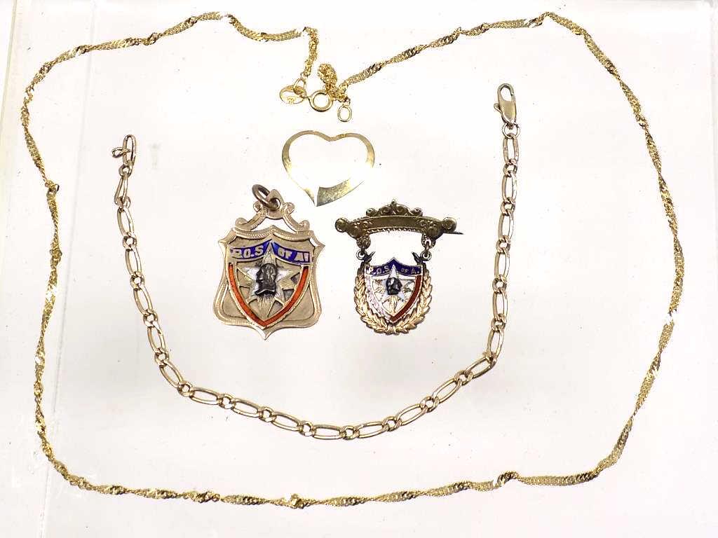 MISCELLANEOUS JEWELRY LOT INC. 14K GOLD (1 of 2)