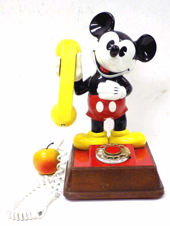 VINTAGE MICKEY MOUSE FIGURAL TELEPHONE (1 of 5)