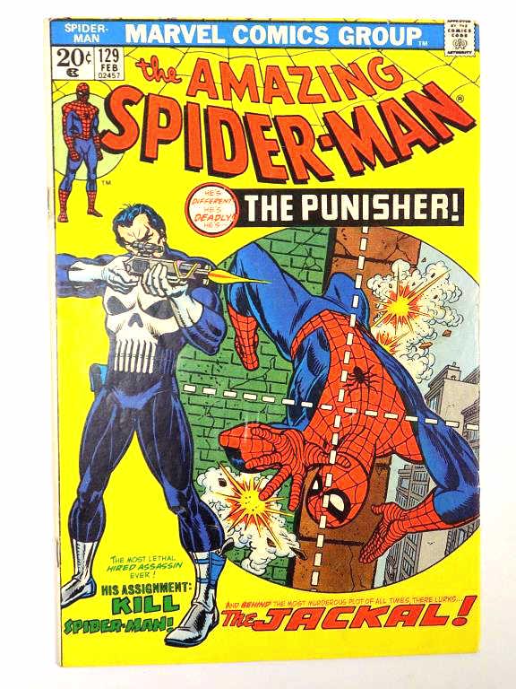 THE AMAZING SPIDERMAN 129 1ST PUNISHER COMIC BOOK (1 of 4)