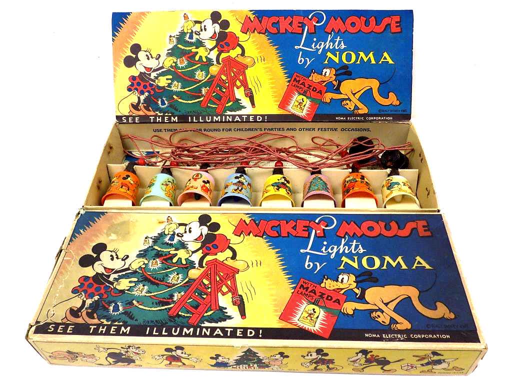 WALT DISNEY MICKEY MOUSE CHRISTMAS LIGHTS NOMA (1 of 8)