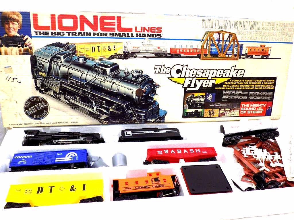 Vintage Lionel Chesapeake Flyer Train Set