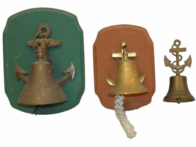 GROUP OF NAUTICAL BRASS BELLS (1098) on Dec 18, 2022 Great Estates