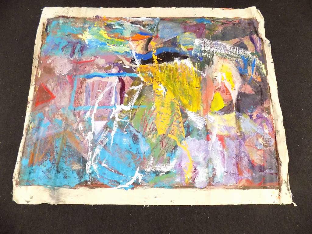 JOHN BEARDMAN - BIG MODERN ABSTRACT PAINTING (1 of 3)