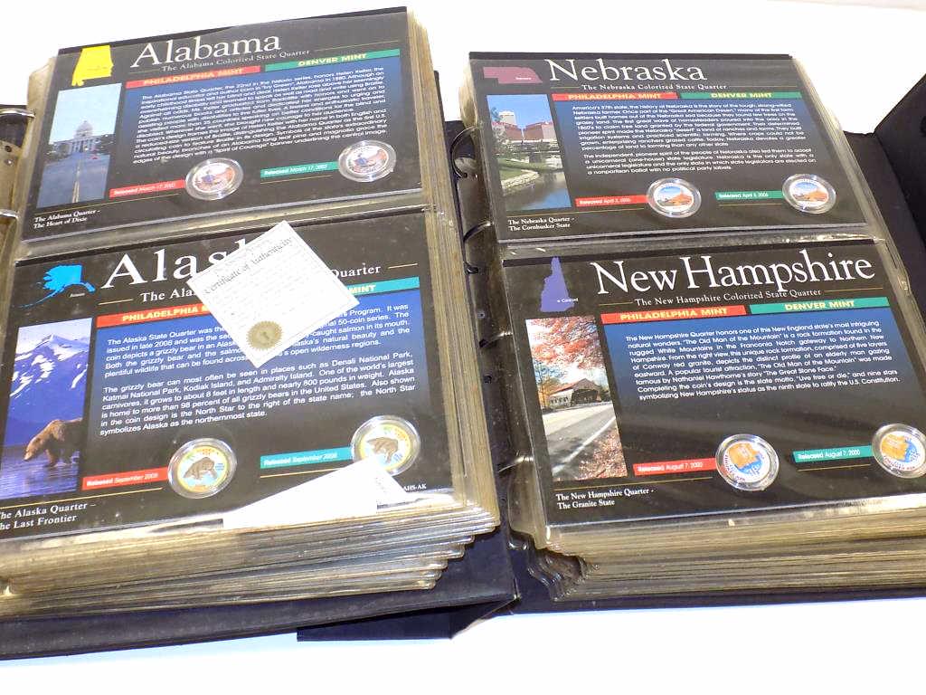 STATEHOOD QUARTERS COLLECTION W/ BINDERS (1 of 1)